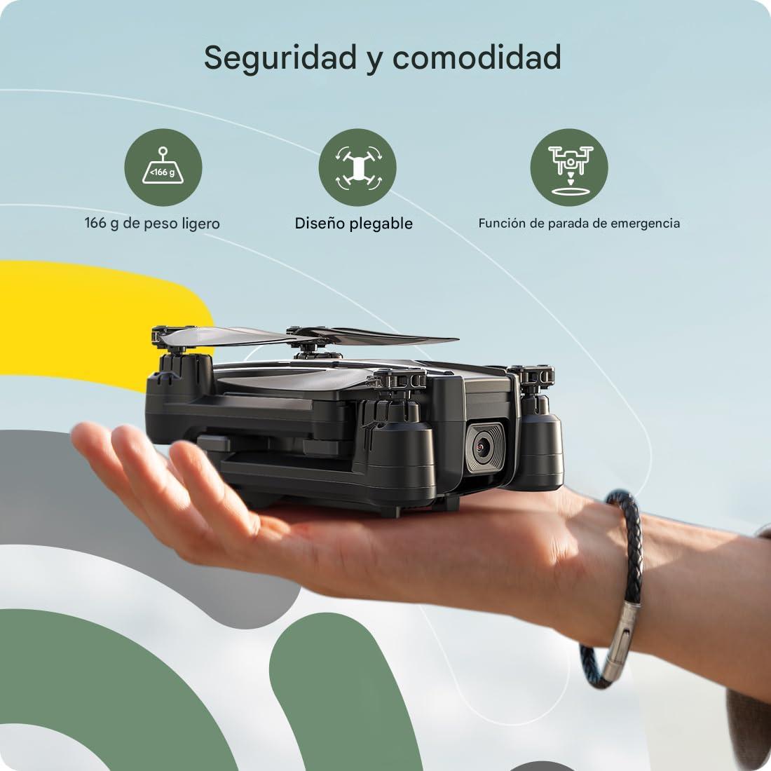Dron Vista360™ | Observa tu mundo desde el cielo, sin salir de tu zona con Envío GRATIS. *(Hoy Auriculares Envolventes Gratis + Doble cámara 4K + 2 baterías + Maletín incluido)