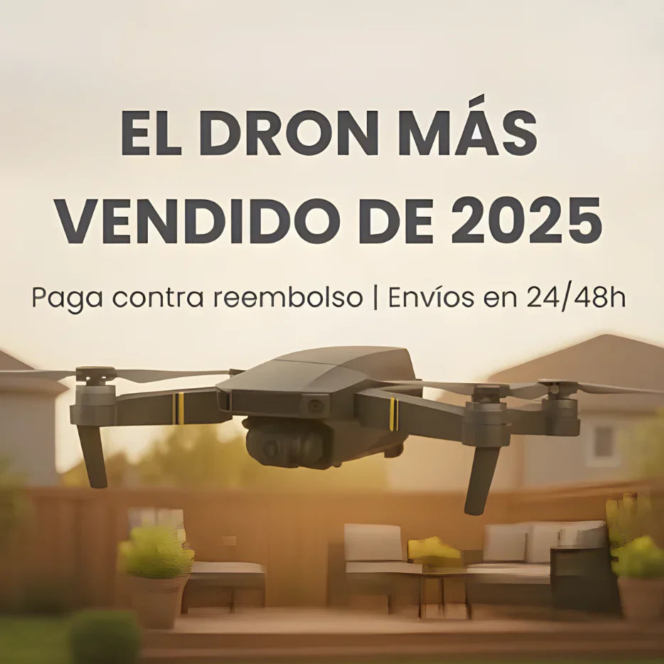 COMPRAS 1 Y TE LLEVAS OTRO GRATIS - Pack FAMILIAR Dron SkyMemories™ | Convierte momentos familiares en recuerdos inolvidables con Envío GRATIS. *(Doble cámara 4K + 2 baterías + Maletín incluido)