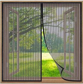 MagneticPRO ORIGINAL™ - La novedosa puerta magnética de cierre automático que mantiene tu casa libre de las tediosas moscas (Tamaño UNIVERSAL 1m x 2m, apto para cualquier superficie)
