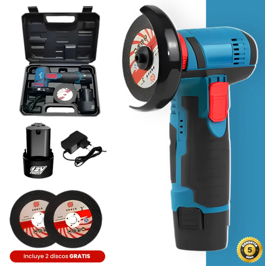 SpinCut™ - Amoladora Angular Profesional Inalámbrica Recargable 4