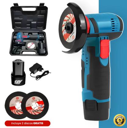 SpinCut™ - Amoladora Angular Profesional Inalámbrica Recargable