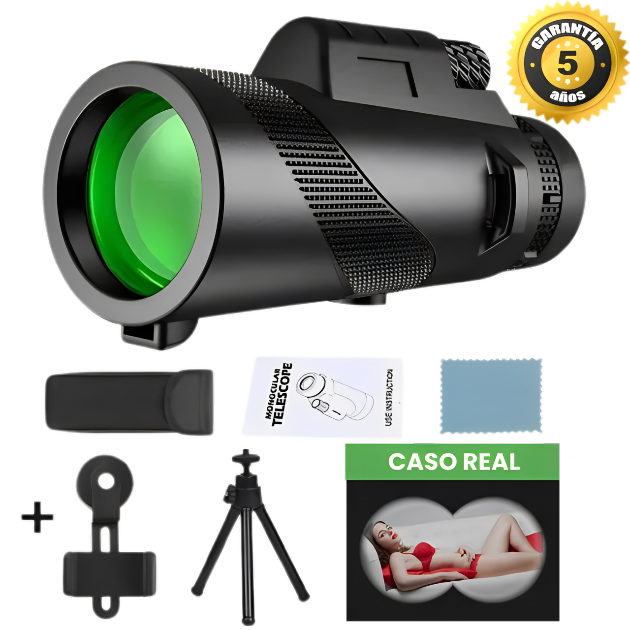 FALCON™ - El primer telescopio con tecnología militar HD que puedes adaptar a tu móvil. (Úsalo de forma adecuada ya que podrías pillar a tu vecina sin nada).