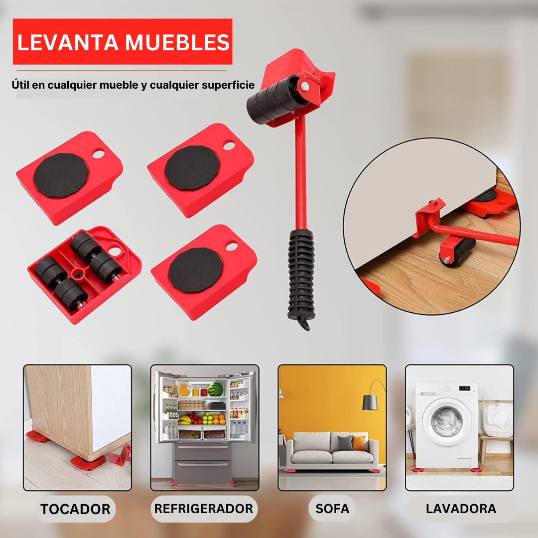MuebleUP™  - La única forma de reducir al 100% el riesgo de provocarte una hernia. (Mueve hasta +180kg) + Hoy GRATIS protector de espalda.