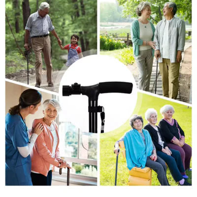 Smart Stick™ - El primer bastón que es plegable, tiene linterna y se mantiene de pie por si solo (Precio muy barato, subirá)