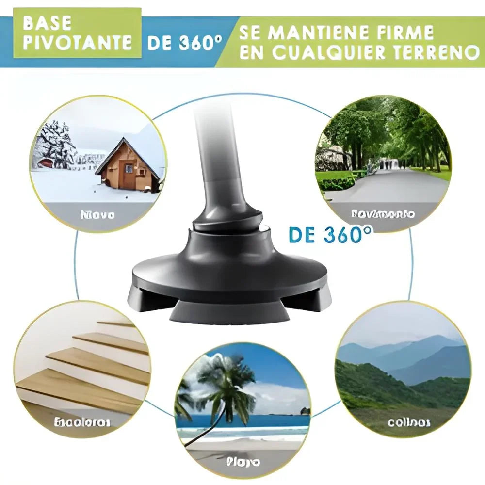 Smart Stick™ - El primer bastón que es plegable, tiene linterna y se mantiene de pie por si solo (Precio muy barato, subirá)