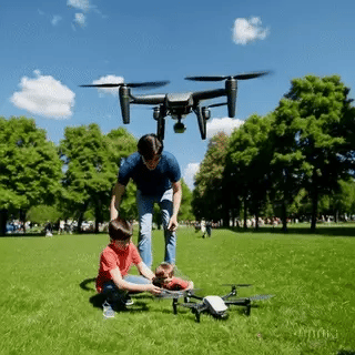 COMPRAS 1 Y TE LLEVAS OTRO GRATIS - Pack FAMILIAR Dron SkyMemories™ | Convierte momentos familiares en recuerdos inolvidables con Envío GRATIS. *(Doble cámara 4K + 2 baterías + Maletín incluido)