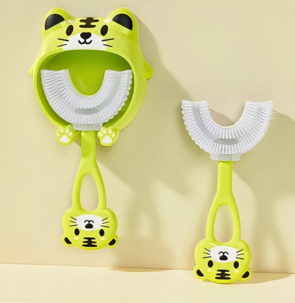 1 + 1 GRATIS | 360 KIDS™ - La forma divertida y eficaz de limpiar los dientes de tus pequeños. (Diseño mejorado, más atractivo para ellos).