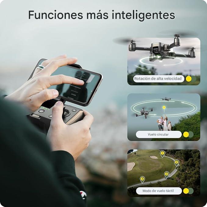 COMPRAS 1 Y TE LLEVAS OTRO GRATIS - Pack FAMILIAR Dron SkyMemories™ | Convierte momentos familiares en recuerdos inolvidables con Envío GRATIS. *(Doble cámara 4K + 2 baterías + Maletín incluido)