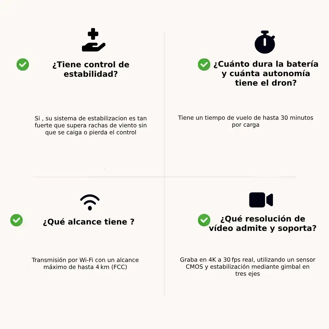 Dron SkyGuard Pro™ | Vuela como un piloto experto sin miedo a perder tu dron con Envío GRATIS. *(Hoy Auriculares Envolventes Gratis + Doble cámara 4K + 2 baterías + Maletín incluido)