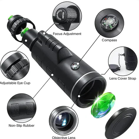 FALCON™ - El primer telescopio con tecnología militar HD que puedes adaptar a tu móvil. (Úsalo de forma adecuada ya que podrías pillar a tu vecina sin nada)