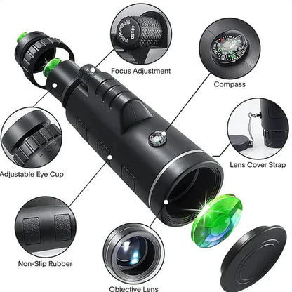 FALCON™ - El primer telescopio con tecnología militar HD que puedes adaptar a tu móvil. (Úsalo de forma adecuada ya que podrías pillar a tu vecina sin nada)