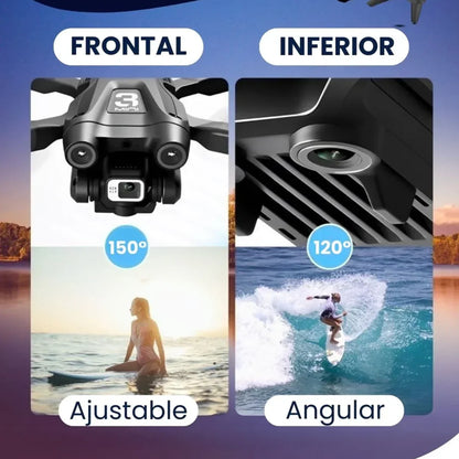 COMPRAS 1 Y TE LLEVAS OTRO GRATIS - Pack FAMILIAR Dron SkyMemories™ | Convierte momentos familiares en recuerdos inolvidables con Envío GRATIS. *(Doble cámara 4K + 2 baterías + Maletín incluido)
