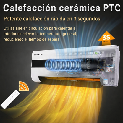 AirmAX AC PRO™ - El innovador aire acondicionado de bajo consumo que funciona sin obras ni instalaciones complicadas. (Hoy incluimos la bomba dual FRIO-CALOR GRATIS, junto al mando distancia y el temporizador) Garantía de 5 años.