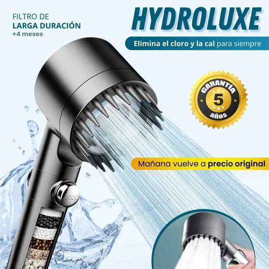 HYDROLUXE™ - Elimina el cloro y la cal de tu ducha. Además aumentarás la presión. 5