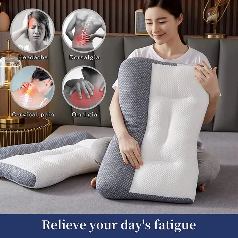 1+1 GRATIS | CONFORTSLEEP™ - La única almohada viscoelástica del mercado con soporte para la curvatura del cuello. (Incluye fundas GRATIS + 30 noches de prueba)