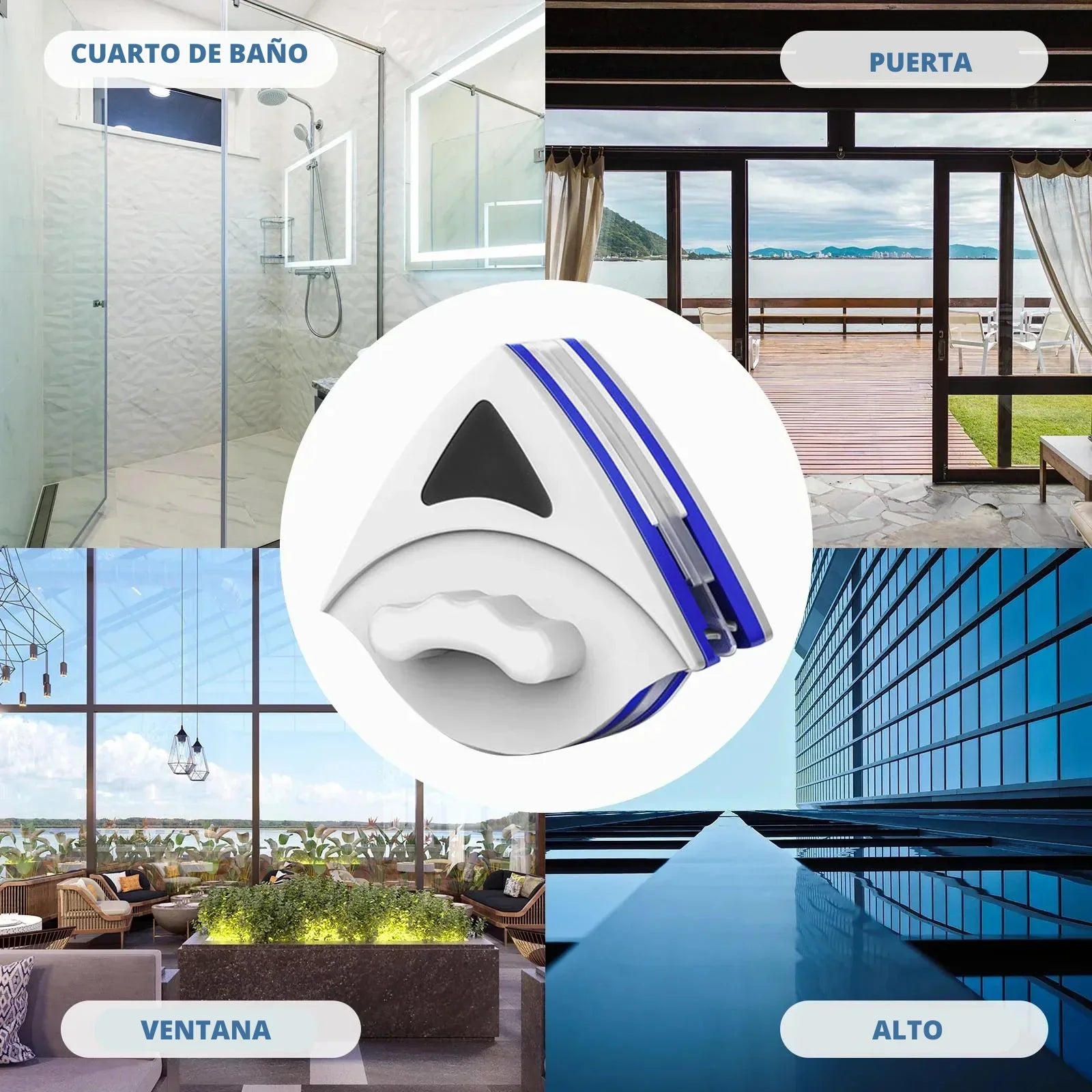 CleanMax ECO™ - La única forma de limpiar al 100% tus cristales. (Sirve para cristales de 1 lamina, dobles no).