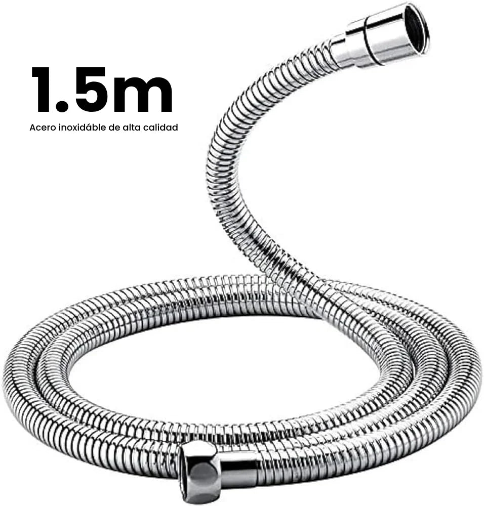 Manguera de acero inoxidable de 1,5 m (Alta calidad)