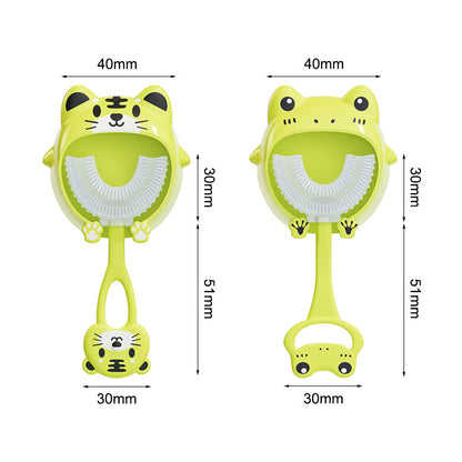 1 + 1 GRATIS | 360 KIDS™ - La forma divertida y eficaz de limpiar los dientes de tus pequeños. (Diseño mejorado, más atractivo para ellos). 3