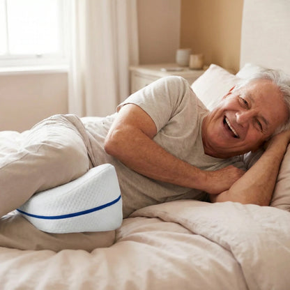 Almohada ErgoBack™ - La primera almohada viscoelástica con tecnología curve que elimina el dolor de espalda y alivia tu ciáticia desde la primera noche. (Hoy incluye GRATIS plantillas ortopédicas de gel talla adaptable)