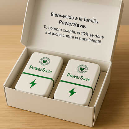 1 +1 GRATIS | PowerSAVE™ - Elimina los picos de tensión y ahorra en la factura de la luz. *No tienes que hacer mantenimiento. 3