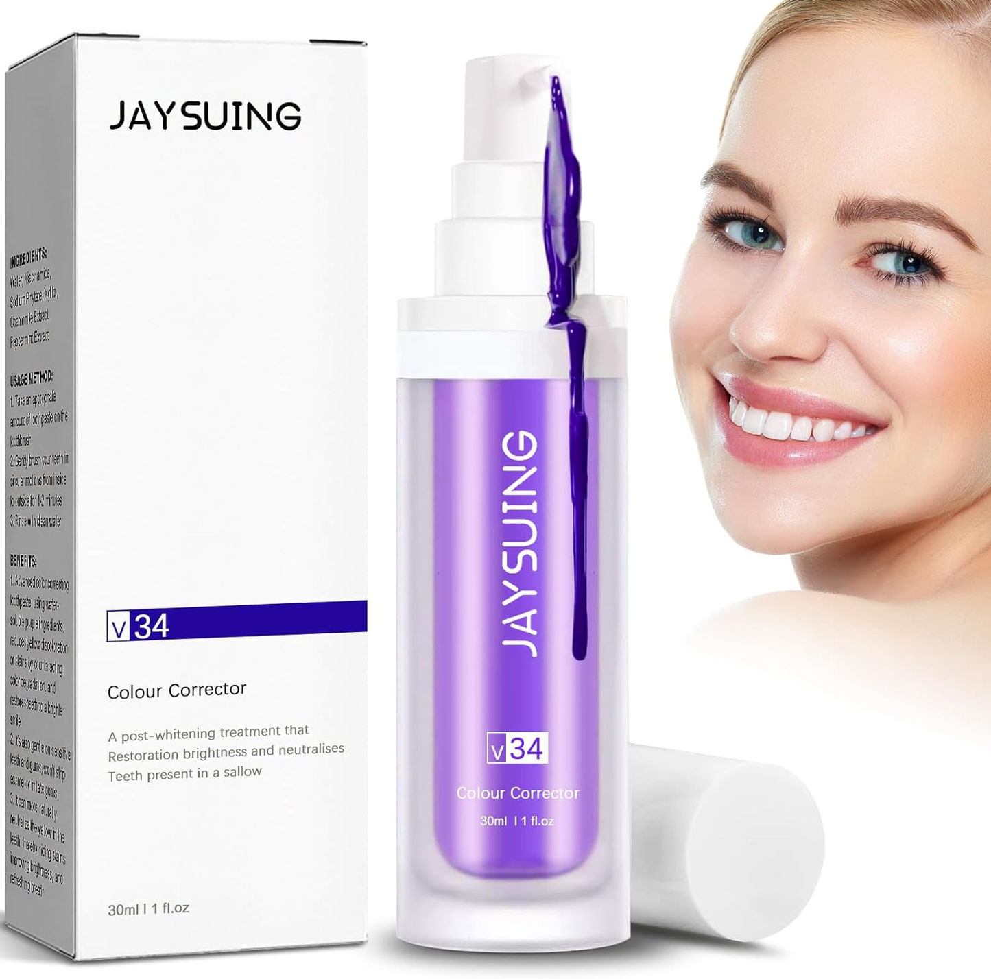 1 + 1 GRATIS | MAXWHITE™ — Dientes blancos en solo 11 días. Quita el color amarillento y las manchas que opacan tu sonrisa. (Incluye 2 pastas blanqueadoras + 2 lápices + 1 brillo natural para labios) *Ingredientes naturales **Especial Navidad