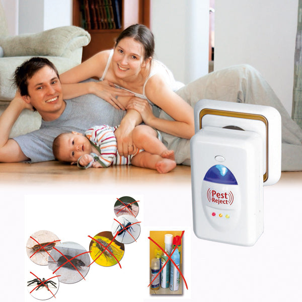 1 + 1 GRATIS | PestReject 3.0™ - La forma más económica de proteger a tu familia de las plagas (Tecnología ULTRASÓNICA que cubre hasta 200m²) oferta