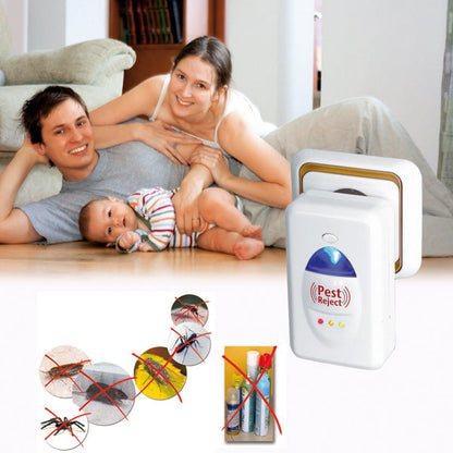 1 + 1 GRATIS | PestReject 3.0™ - La forma más económica de proteger a tu familia de las plagas (Tecnología ULTRASÓNICA que cubre hasta 200m²)