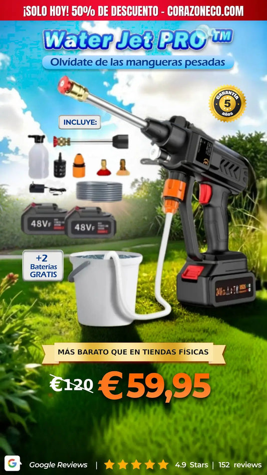 Hidrolavadora WaterJET PRO™  no mangueras pesadas 59