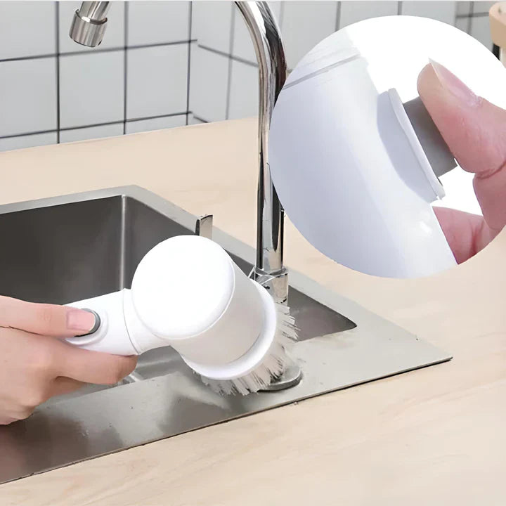 CLINI™ - La forma más higiénica y rápida de limpiar las zonas complicadas de tu baño (Inalámbrico)